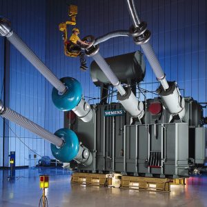 ترانسفورماتور فشار قوی HVDC در ایستگاه برق